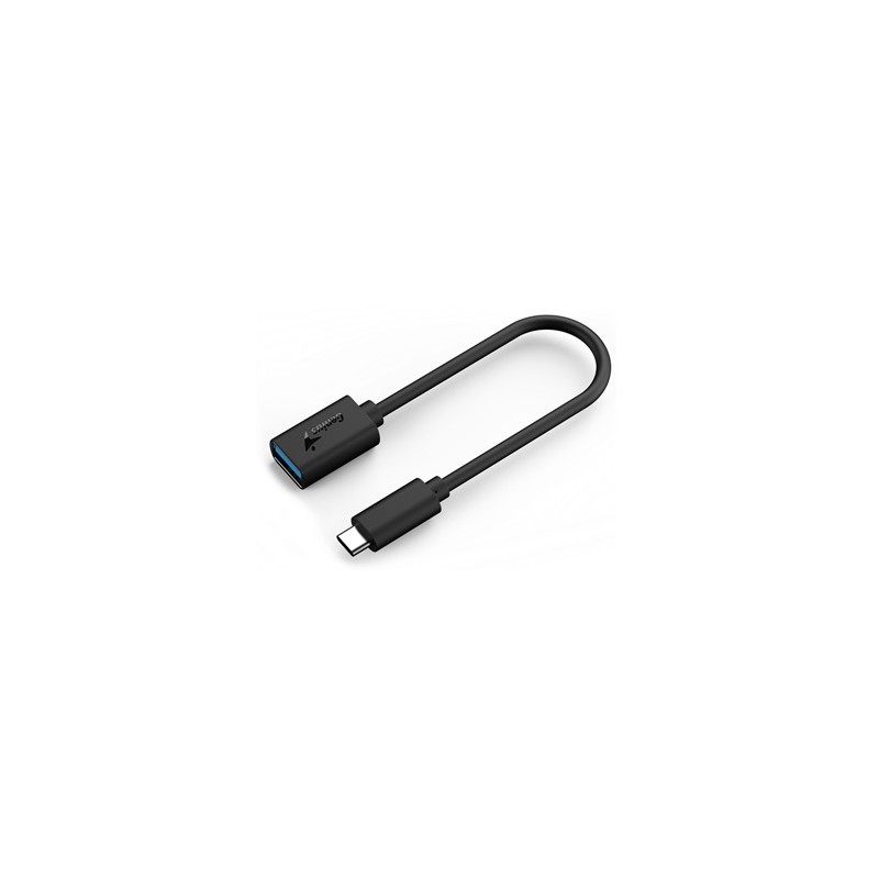 USB redukcja, (3.0), USB C (M) - USB A F, czarna, Genius USB 3.0, do 5Gbps