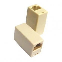 Złącze przewodów LAN, RJ45 F - RJ45 F, niekrzyżowy