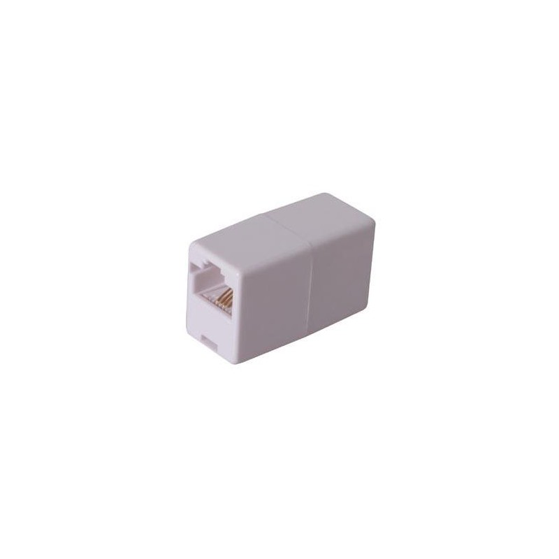 Złącze przewodów LAN, RJ45 F - RJ45 F, Logo niekrzyżowy