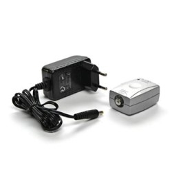 Konwerter audio sygnału cyfrowego, z optycznego na koncentryczny, TOSLINK F - CINCH F, z zasilaczem DC, EOL