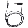 Audio Hands free kabel, Jack (3.5mm) M 4-polowy - Jack (3,5mm) M, 1.2 m, stereo, czarny, do iPhone/iPad 38588, EOL