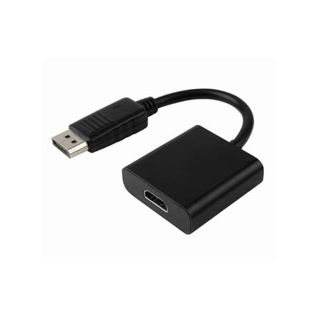 Video redukcja, DisplayPort M - HDMI F, HDMI 1.3 - Standard, czarna, Logo blister