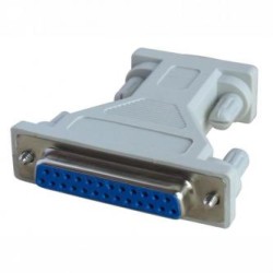 Serial redukcja, do myszy, DB9 (M) - DB25 F, szara, Logo 68011, EOL