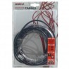 Przewód LAN UTP patchcord, Cat.5e, RJ45 M - RJ45 M, 10 m, nieekranowany, szary, Logo blister, EOL