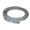 Przewód LAN UTP patchcord, Cat.5e, RJ45 M - RJ45 M, 15 m, nieekranowany, szary, Logo LOGO bag