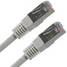 Przewód LAN FTP patchcord, Cat.5e, RJ45 M - RJ45 M, 25 m, chroniony, szary, economy, EOL