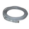 Przewód LAN FTP patchcord, Cat.5e, RJ45 M - RJ45 M, 25 m, chroniony, szary, economy, EOL