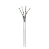 Przewód LAN kabel S/FTP, Cat.6, Kabel - Kabel, 305 m, podwójnie ekranowany, CCA, szary, EOL