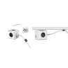 Cubenest - Powercube, 1.5m, Extended USB PD 35W, 2X C, szara, POWERCUBE, 4 gniazda, 2x USB C, Power Delivery 35 W