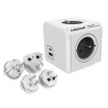 Cubenest - PowerCube, ReWirable USB PD 20W, A+C, szara, POWERCUBE, 4x gniazda USB C+A, Power Delivery 20W