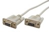 Kabel do transmisji danych szeregowy, DB9 samice - DB9 samice, 2 m, LAPLINK, szary, opakowanie bulk, EOL