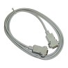 Kabel do transmisji danych szeregowy, DB9 samice - DB9 samice, 2 m, LAPLINK, szary, opakowanie bulk