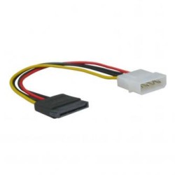 Kabel k HDD/SSD/DVD/BD zasilanie wewnętrzny, DC SATA - DC 5,25", 0.2 m, Logo blister