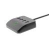 USB (3.0) hub 4-port, DHC-CT120, czarny, Hewlett-Packard, 4x USB 3.0, podświetlenie