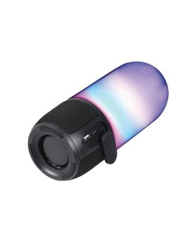Bezprzewodowy głośnik LED V-TAC SMART VT-7456 RGB Bluetooth 2x3W (SKU 8570) Czarny
