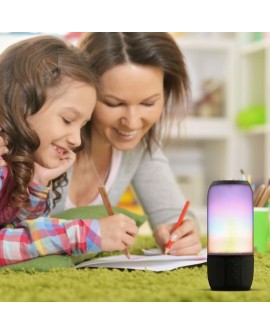 Bezprzewodowy głośnik LED V-TAC SMART VT-7456 RGB Bluetooth 2x3W (SKU 8570) Czarny