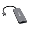 USB-C Hub wieloportowy 6-port, 32156, szary, długość kabla 18 cm, Verbatim, USB-C PD, USB-A 3.2 Gen 1, USB-A 2.0, SD a microSD