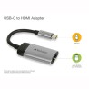 USB (3.1) hub 1-port, 49143, szara, długość przewodu 10cm, Verbatim, 1x HDMI