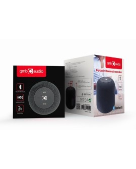GEMBIRD PRZENOŚNY GŁOŚNIK BLUETOOTH SPK-BT-15-BK RMS 5W, WBUDOWANY MIKROFON, KOLOR CZARNY, USB, AUX, MICROSD