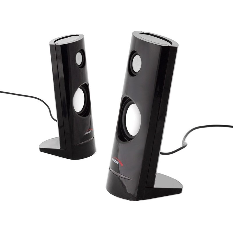 Zestaw głośników komputerowe AUDIOCORE AC860 (2.0 kolor czarny)