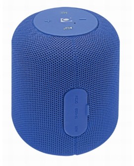 GEMBIRD PRZENOŚNY GŁOŚNIK BLUETOOTH SPK-BT-15-B RMS 5W, WBUDOWANY MIKROFON, KOLOR NIEBIESKI, USB, AUX, MICROSD