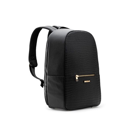 Plecak na  notebook 15,6", Dalia, czarny z poliuretan, Bestlife