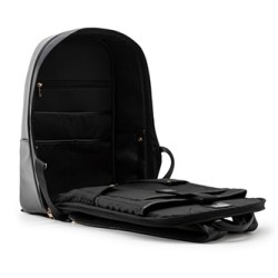 Plecak na  notebook 15,6", Dalia, czarny z poliuretan, Bestlife