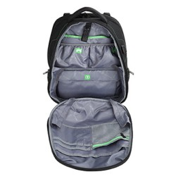Plecak na  notebook 17", Assailant, czarny z nylon, Bestlife