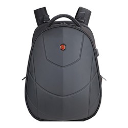 Plecak na notebook 17", Assailant, czarny z nylon, Bestlife