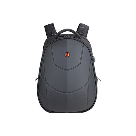 Plecak na  notebook 17", Assailant, czarny z nylon, Bestlife