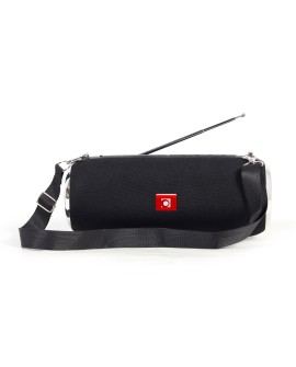 GEMBIRD PRZENOŚNY GŁOŚNIK BLUETOOTH SPK-BT-17 FM-RADIO, WBUDOWANY MIKROFON, KOLOR CZARNY, USB, AUX, MICROSD