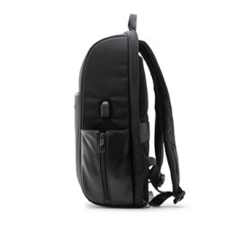 Plecak na  notebook 15,6", Calpe 2.0, czarny z 95% poliester + 5% poliuretan, Bestlife
