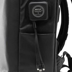 Plecak na  notebook 15,6", Oden X, czarny z poliester, Bestlife