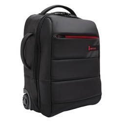 Troley na  notebook 15,6", CPLUS, czarny z poliester, Bestlife