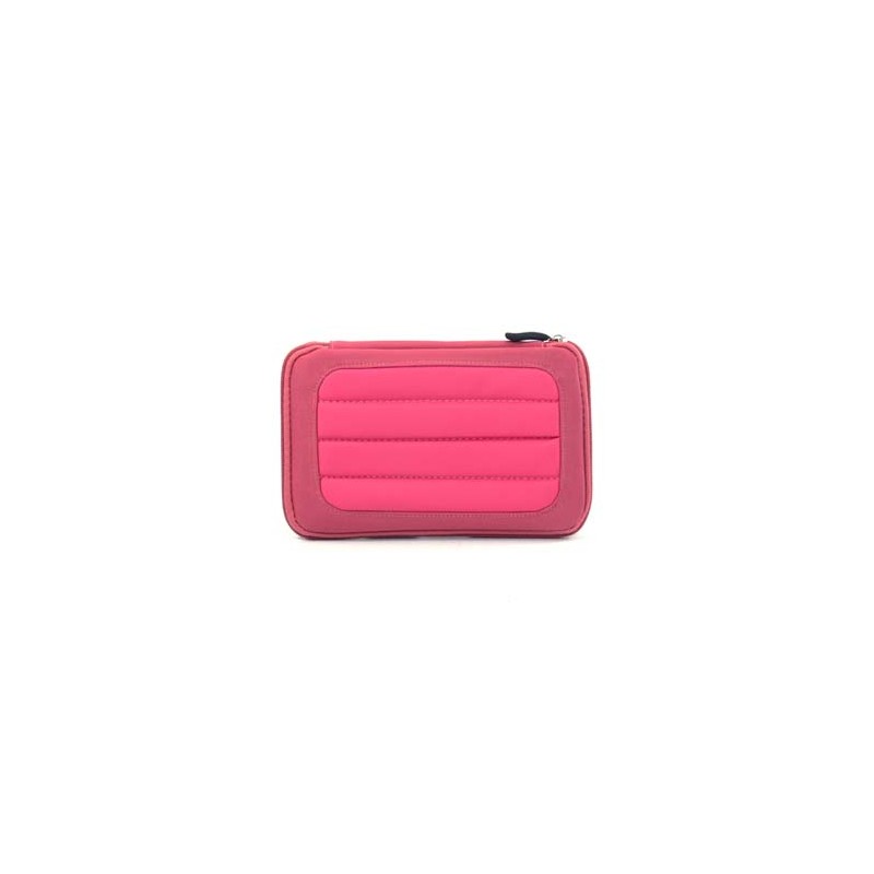 Opakowanie na tablet 7", Tootsie, różowy z nylon