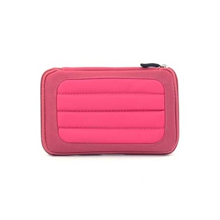 Opakowanie na tablet 7", Tootsie, różowy z nylon