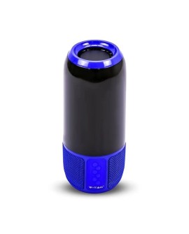 Bezprzewodowy głośnik LED V-TAC SMART VT-7456 RGB Bluetooth 2x3W (SKU 8569) Niebieski