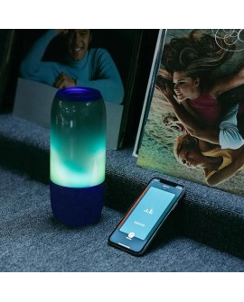 Bezprzewodowy głośnik LED V-TAC SMART VT-7456 RGB Bluetooth 2x3W (SKU 8569) Niebieski