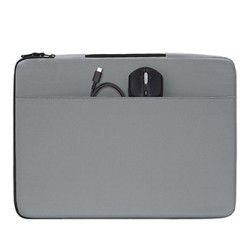 Sleeve na  notebook 13-14", Protective Meteor Silver 13-14 Laptop Sleeve, Meteorytowy srebrny z 100% polyester, HP