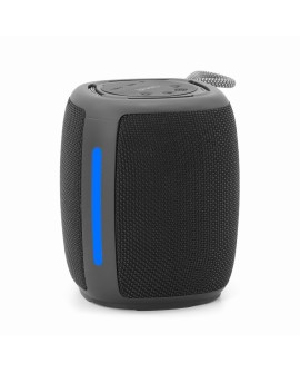 GEMBIRD PRZENOŚNY GŁOŚNIK BLUETOOTH LED SPK-BT-LED-03-BK RMS 2X 5W, WBUDOWANY MIKROFON, KOLOR CZARNY, USB, AUX, MICROSD