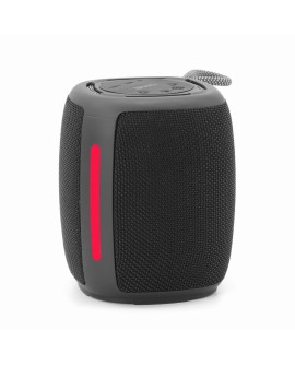 GEMBIRD PRZENOŚNY GŁOŚNIK BLUETOOTH LED SPK-BT-LED-03-BK RMS 2X 5W, WBUDOWANY MIKROFON, KOLOR CZARNY, USB, AUX, MICROSD