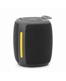 GEMBIRD PRZENOŚNY GŁOŚNIK BLUETOOTH LED SPK-BT-LED-03-BK RMS 2X 5W, WBUDOWANY MIKROFON, KOLOR CZARNY, USB, AUX, MICROSD