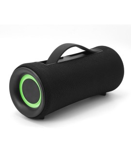 GEMBIRD PRZENOŚNY GŁOŚNIK BLUETOOTH LED SPK-BT-LED-04 RMS 2X 5W, WBUDOWANY MIKROFON, KOLOR CZARNY, USB, AUX, MICROSD