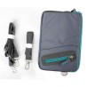 Torba na tablet 7", Fashionable, szara z poliester, Logo