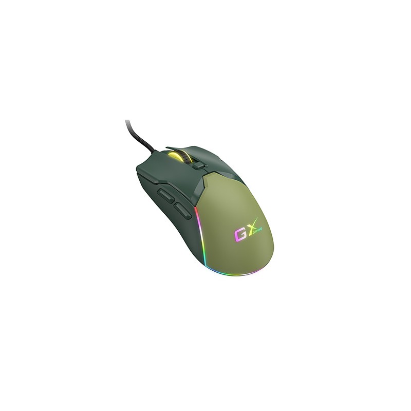 Genius GX Gaming Scorpion M700 Mysz przewodowa, zielona, 7200DPI