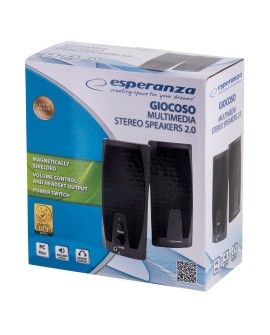 Zestaw głośników komputerowe Esperanza Giocoso EP110 (2.0 kolor czarny)