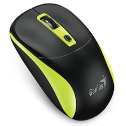 Genius NX-7123 Mysz bezprzewodowa, czarno-zielona, 1200DPI