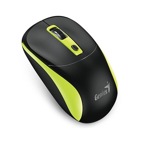 Genius NX-7123 Mysz bezprzewodowa, czarno-zielona, 1200DPI