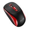 Genius NX-7123 Mysz bezprzewodowa, czarno-czerwona, 1200DPI