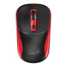 Genius NX-7123 Mysz bezprzewodowa, czarno-czerwona, 1200DPI